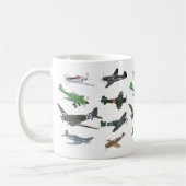 Mug Plusieurs avions 2ÈME GUERRE MONDIALE (Gauche)