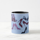 Mug plusieurs chaussures à talons hauts   (Centre)