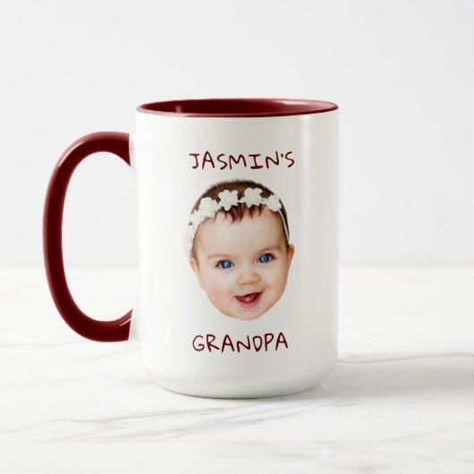 Mug Plusieurs enfants font face pour un nouveau père,  (Gauche)