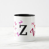 Mug - plusieurs lettres rouges (Centre)