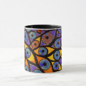 Mug Plusieurs yeux (Centre)
