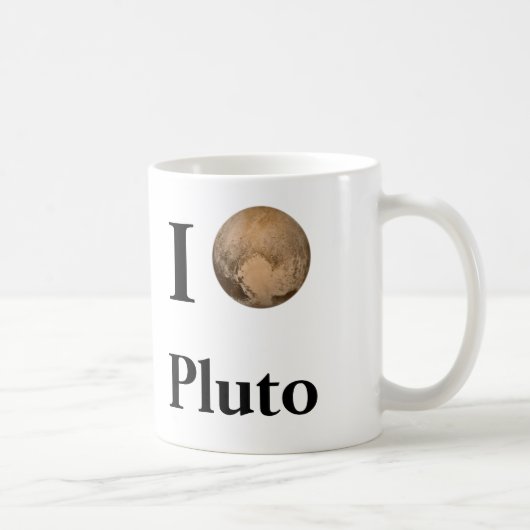 Mug Pluto du coeur (Droite)
