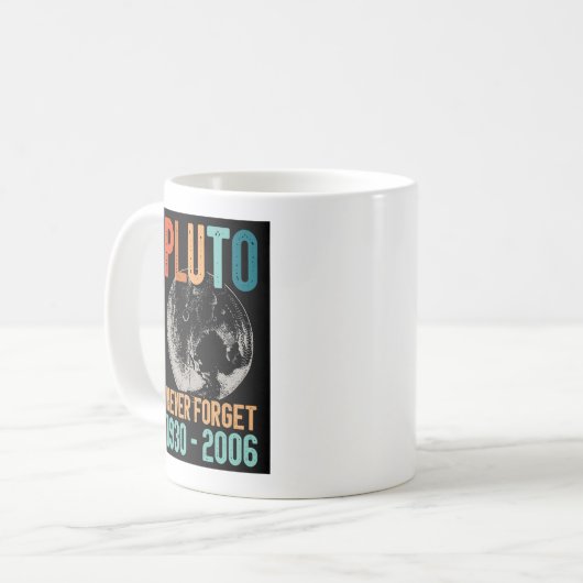Mug Pluto n'oublie jamais (Devant gauche)