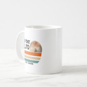 Mug Pluto Planet Funny Cadeau Souvenir (Devant gauche)