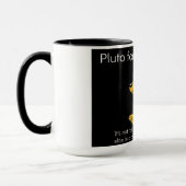Mug Pluton pour la planète (Gauche)