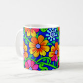Mug Plutôt Coloré Floral (Devant gauche)