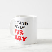 Mug plutôt être avec fourrure bébé (Devant gauche)