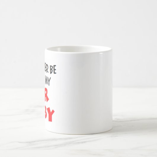 Mug plutôt être avec fourrure bébé (Centre)