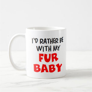 Mug plutôt être avec fourrure bébé