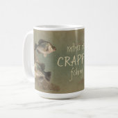 Mug Plutôt être Crappie Fishing (Devant gauche)