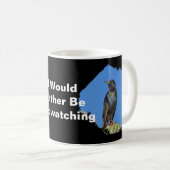 Mug Plutôt Être Oiseau regarder Starling Photo Oiseau (Devant droit)
