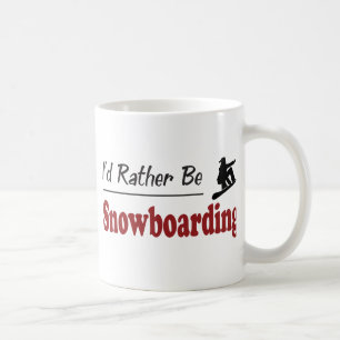 Mug Plutôt fasse du surf des neiges