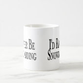 Mug Plutôt fasse du surf des neiges (Centre)