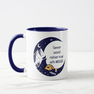 Mug Plutôt Howell with Wolves Nom personnel