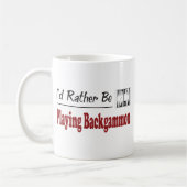 Mug Plutôt joue au backgammon (Gauche)
