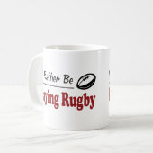 Mug Plutôt joue au rugby (Devant gauche)