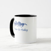 Mug Plutôt monte - dire de cheval (Devant gauche)