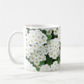 Mug Plutôt Neutre Arbustes De Mer Blanche Florales Par (Gauche)