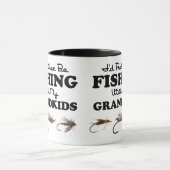Mug Plutôt pêche des Grandkids (Centre)