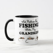Mug Plutôt pêche des Grandkids (Gauche)