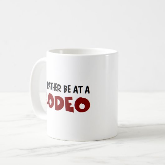 Mug plutôt pour un rodéo (Devant gauche)