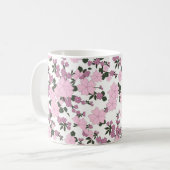 Mug Plutôt rose Floral (Devant gauche)