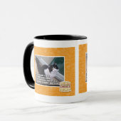 Mug PLZ à la porte ouverte (Devant gauche)