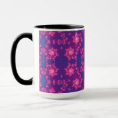 Mug Pneus ronds Mandela roses et violets (Gauche)