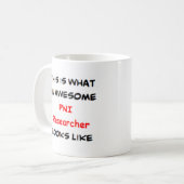 Mug pni chercheur, génial (Devant gauche)