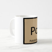 Mug Po - Potstickers chinois tableau périodique chimiq (Devant gauche)