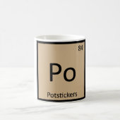 Mug Po - Potstickers chinois tableau périodique chimiq (Centre)