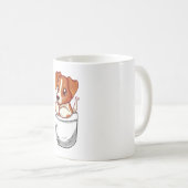 Mug Pocket Cute Jack Russell Terrier (Devant droit)