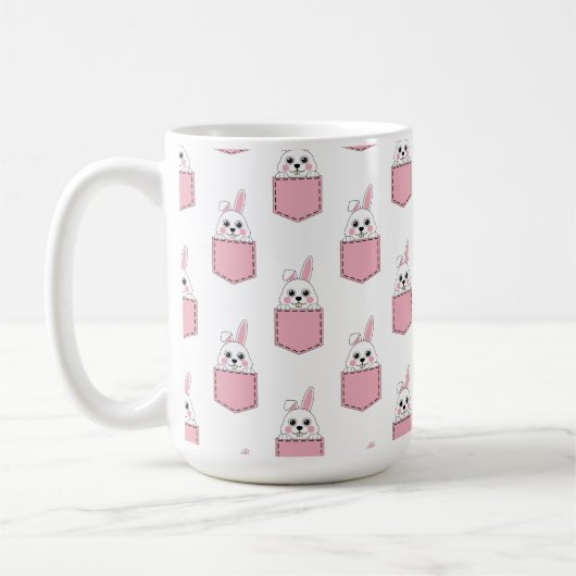 Mug Pocket Pet Bunny Motif (Gauche)