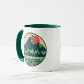 Mug Pocono Mountains Pennsylvanie Randonnée coucher de (Devant gauche)