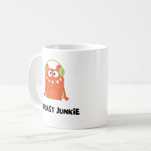 Mug Podcast junkie (Devant gauche)