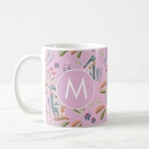 Mug Podenco personnalisé Galgo mignon fille rose