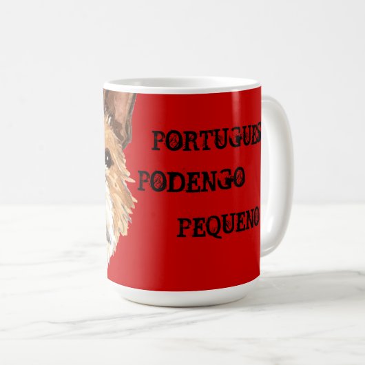 Mug Podengo Pequeno (Devant droit)
