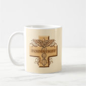 Mug Podiatriste Cross Caduceus (Gauche)