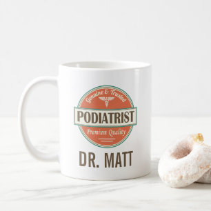 Mug Podiatriste Foot Doctor Theme Personnems Gidon