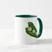 Mug Pods Okra Veggie Veggie Gumbo Southern Food (Devant droit)