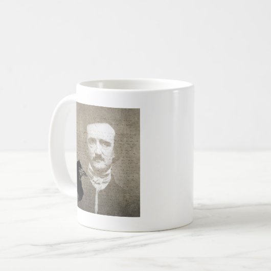 Mug Poe Et L'Art numérique Raven Grunge (Devant gauche)
