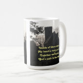 Mug Poem Ode Prier Par Laden Basset (Devant droit)