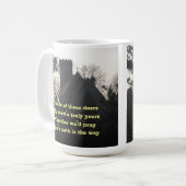 Mug Poem Ode Prier Par Laden Basset (Devant gauche)