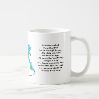 Mug Poème #2 de soupe à bonhomme de neige