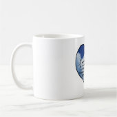 Mug Poème cardinal de coeur (Gauche)