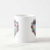 Mug Poème commémoratif de papillon (Centre)