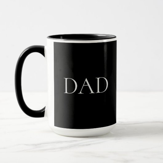 Mug Poème court pour papa (Gauche)