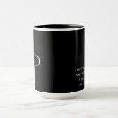 Mug Poème court pour papa (Centre)
