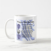 Mug Poème d'ami - soixante-dixième anniversaire (Gauche)