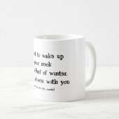 Mug Poème d'amour (Devant droit)